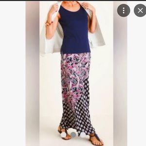 Chico’s Paisley Pair Printed Skirt - size 12